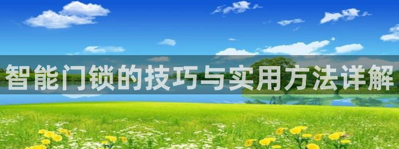 开丰娱乐注册登录：智能门锁的技巧与实用方法详解