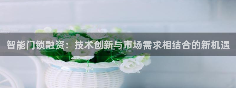 开丰娱乐登入地址在哪里：智能门锁融资：技术创新与市场需求相结