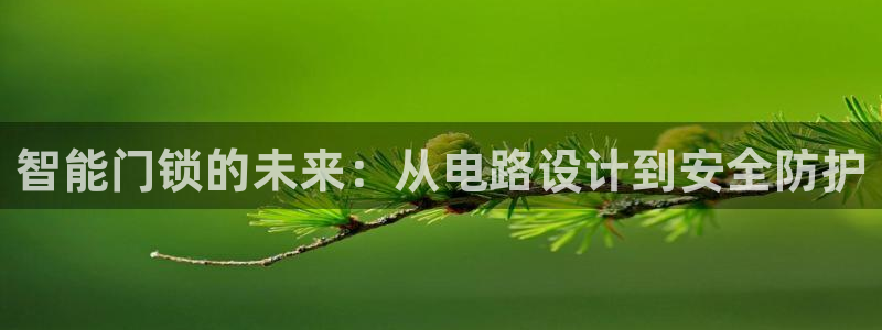 开丰娱乐平台注册：智能门锁的未来：从电路设计到安全防护