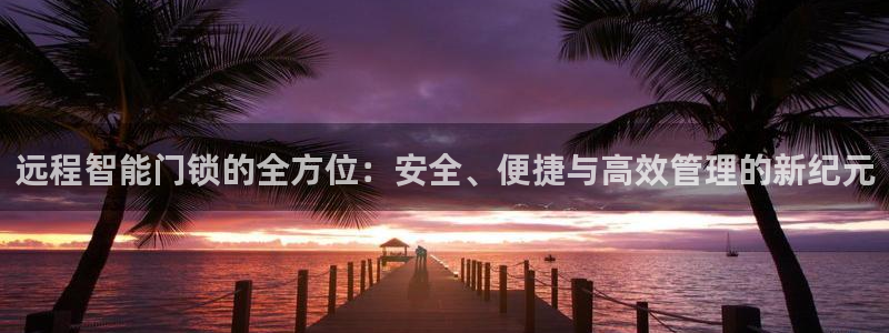 开丰娱乐新登录平台：远程智能门锁的全方位：安全、便捷与高效管