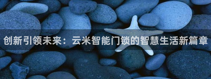 开丰娱乐线路：创新引领未来：云米智能门锁的智慧生活新篇章