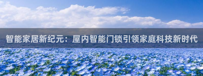 开丰娱乐官网：智能家居新纪元：屋内智能门锁引领家庭科技新时代