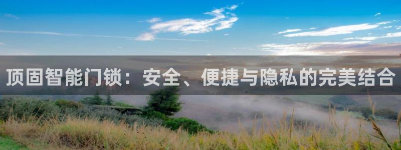 开丰娱乐下7O667：顶固智能门锁：安全、便捷与隐私的完美结