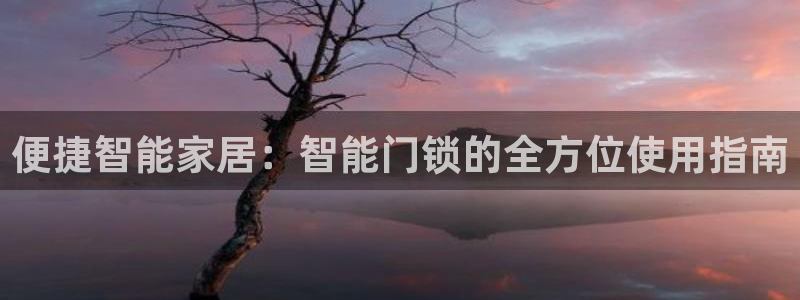开丰娱乐山67五壹叁八：便捷智能家居：智能门锁的全方位使用指