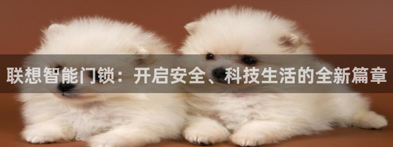 开丰娱乐平台登录：联想智能门锁：开启安全、科技生活的全新篇章