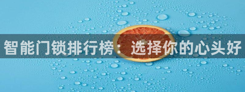 开丰娱乐网站官网：智能门锁排行榜：选择你的心头好