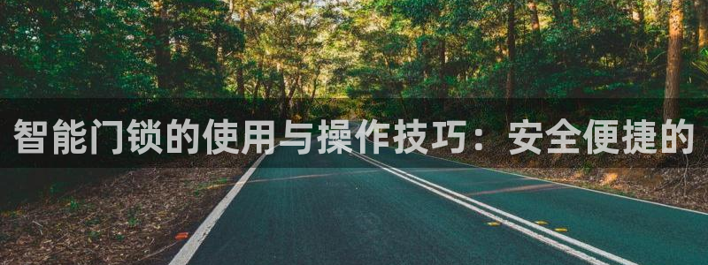 开丰娱乐登录地址入口：智能门锁的使用与操作技巧：安全便捷的