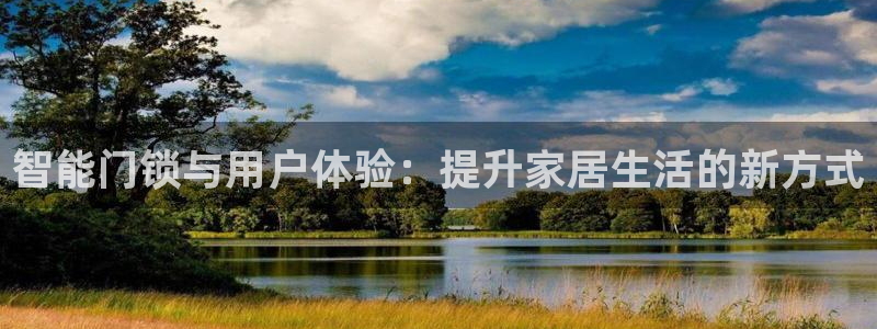 开丰娱乐 赢咖一：智能门锁与用户体验：提升家居生活的新方式