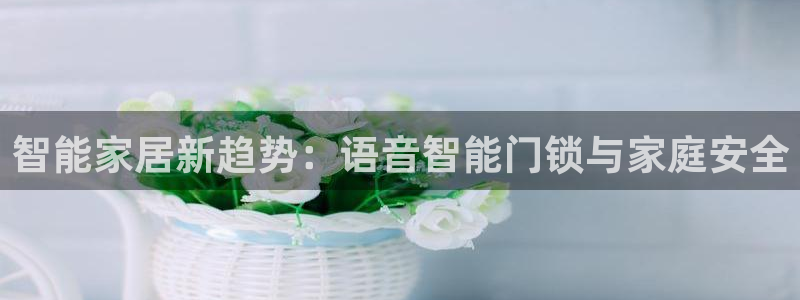 开丰娱乐会员中心：智能家居新趋势：语音智能门锁与家庭安全