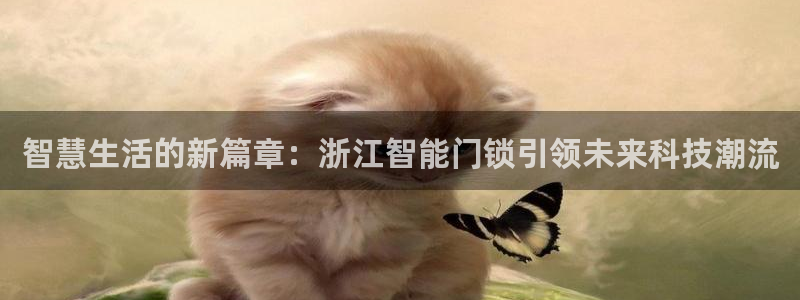 开丰娱乐登录网址：智慧生活的新篇章：浙江智能门锁引领未来科技