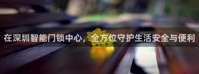开丰娱乐官网平台登录：在深圳智能门锁中心，全方位守护生活安全