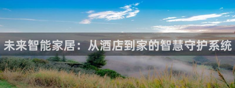 开丰娱乐 赢咖一：未来智能家居：从酒店到家的智慧守护系统
